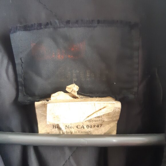 Vintage Genuine Leather Jacket Made in canada WomenCoat - Picture 2 of 16